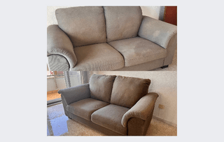 Sofa Before Vs After